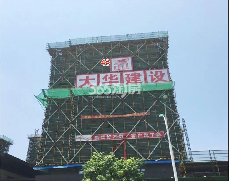 山语凤鸣府4号楼施工进程（2019.6）