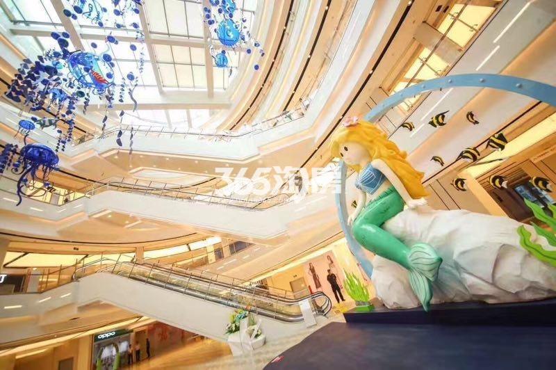地铁东城广场5月31日开业实景图
