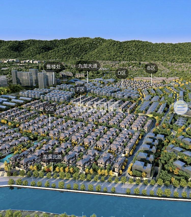 野风山城微沙盘示意图