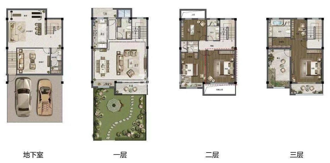 瑞城熙园189方户型