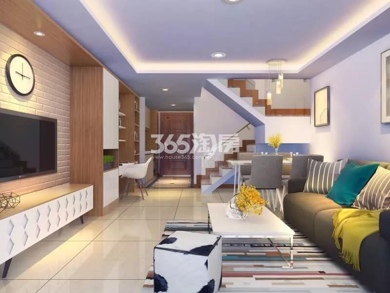 龙沁城loft公寓|效果图