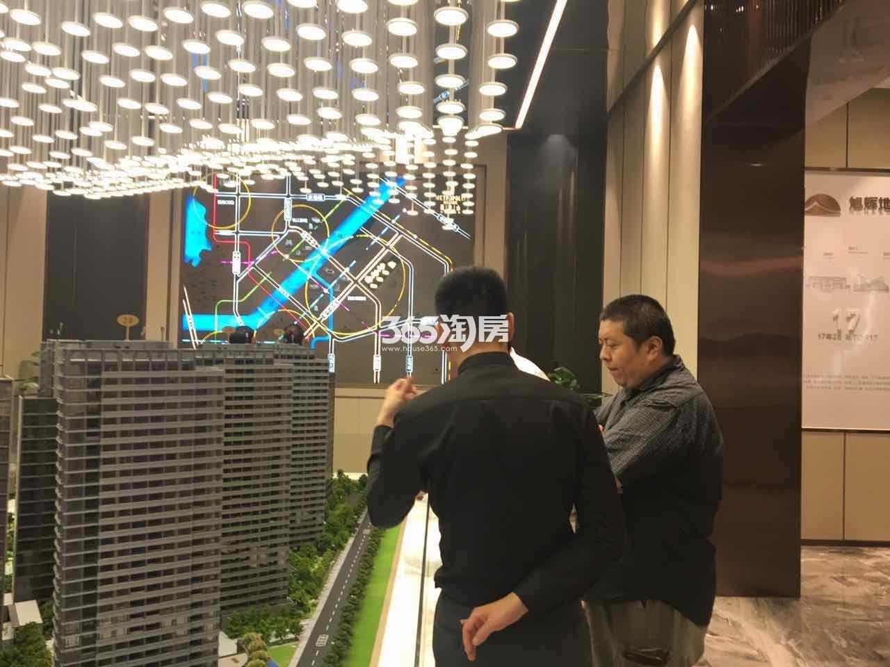 旭辉和昌都会山沙盘实景图 2017.7.13