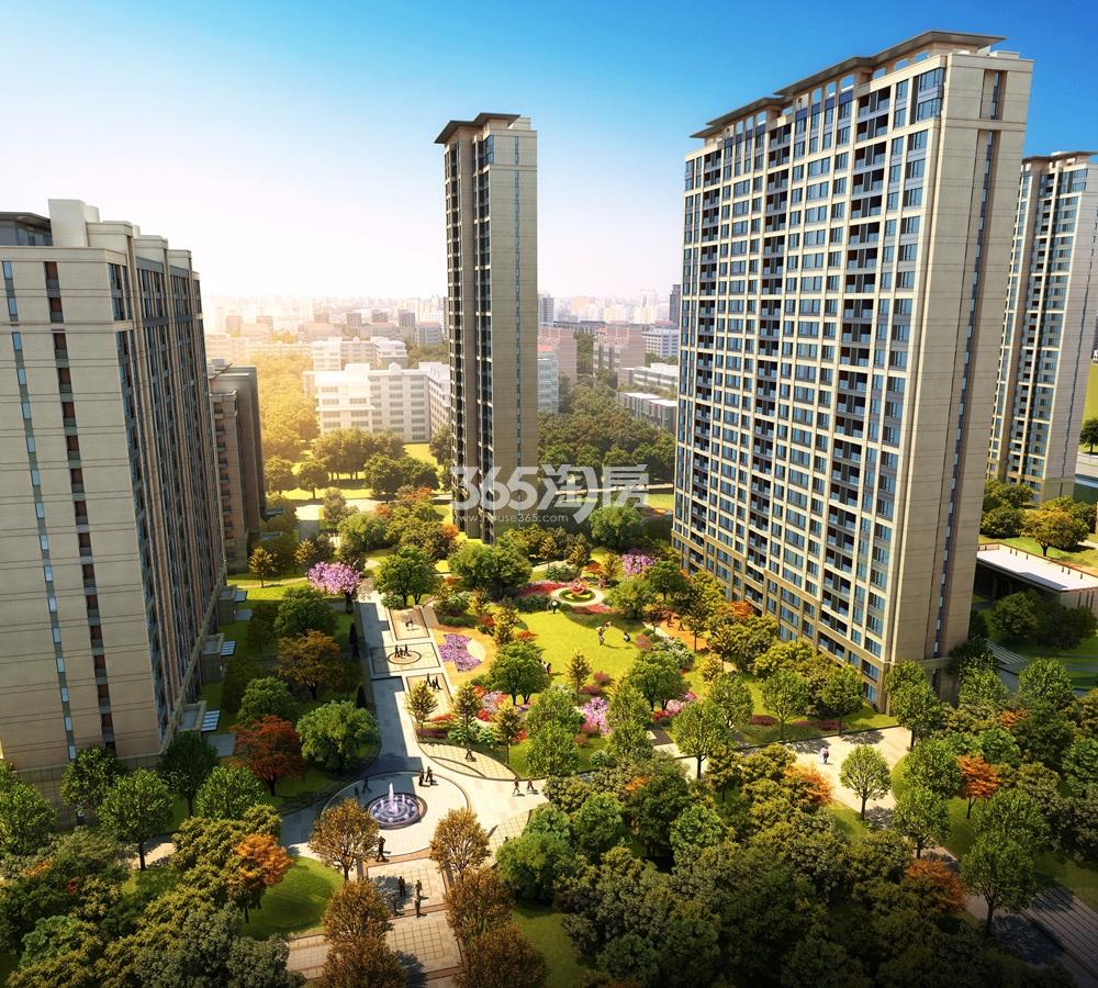 龙沁城住宅效果图