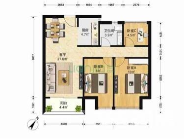 【XS 新挂牌 启迪方洲朗园 低于市场价 急售 9