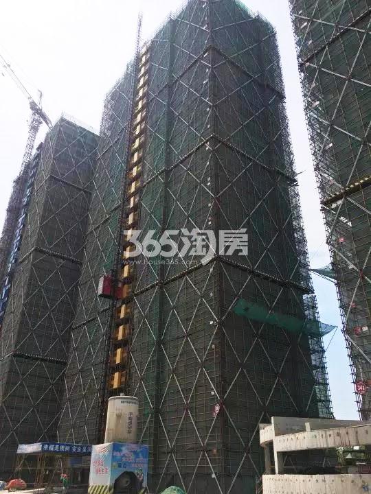 2018年6月中旬祥生群贤府33号楼实景