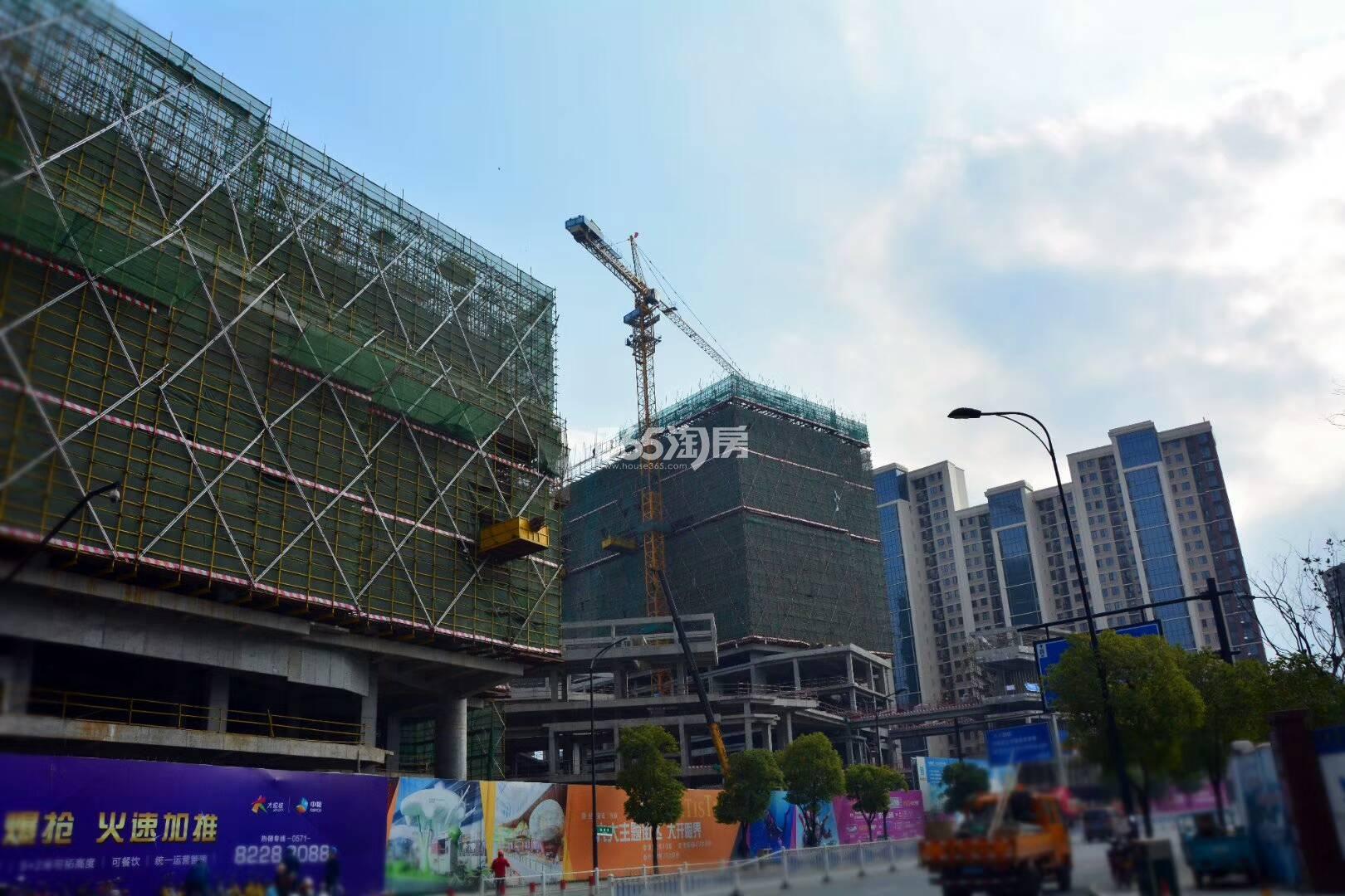 2017年12月杭悦商业中心局部实景
