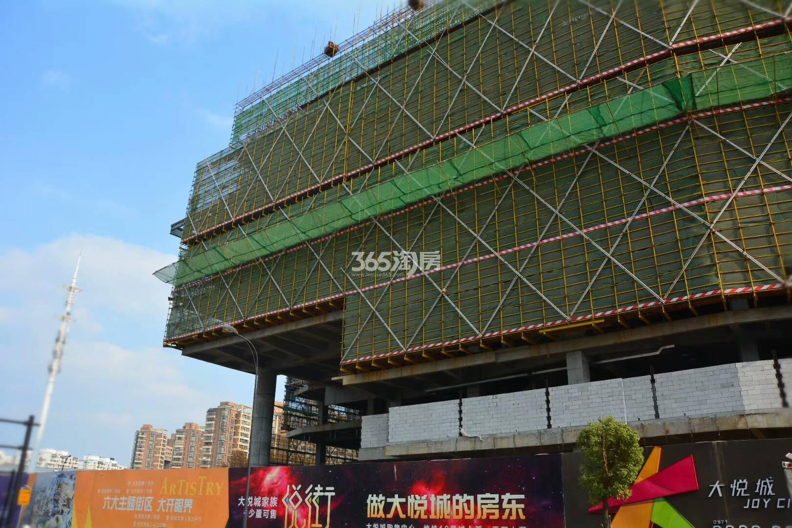 2017年12月杭悦商业中心商业部分实景