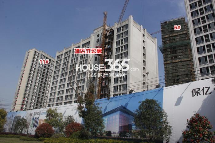 保亿风景晨园项目6、11号楼及酒店式公寓施工进程（2015.4）
