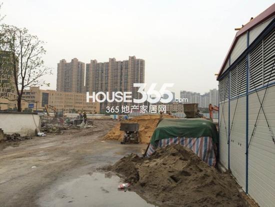 2015年4月底金隅学府项目工地实景