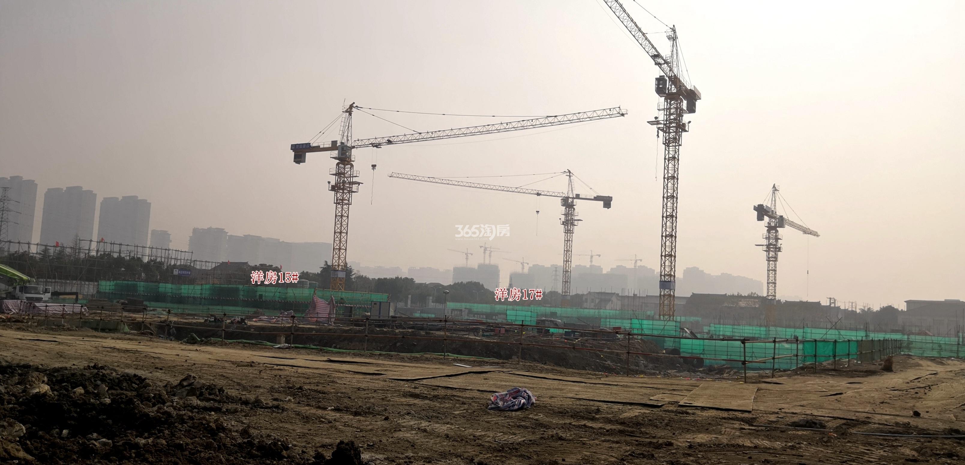 佳兆业和光雅院工程进度实景（12.16）