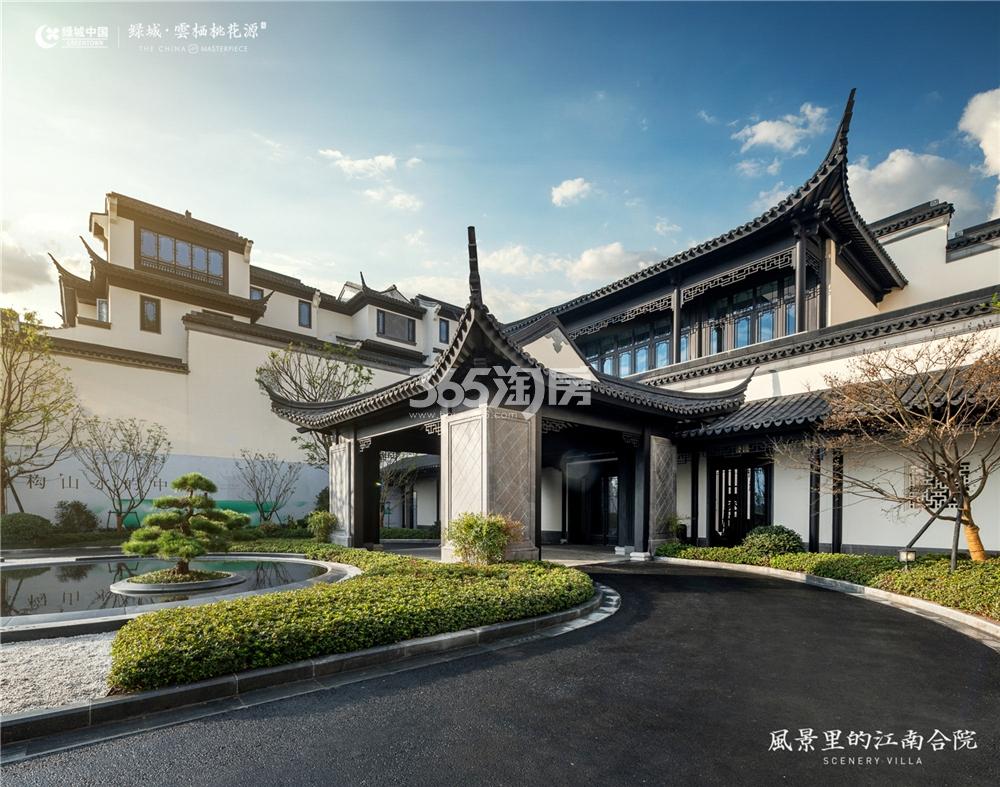 2019年3月绿城云栖桃花源实景