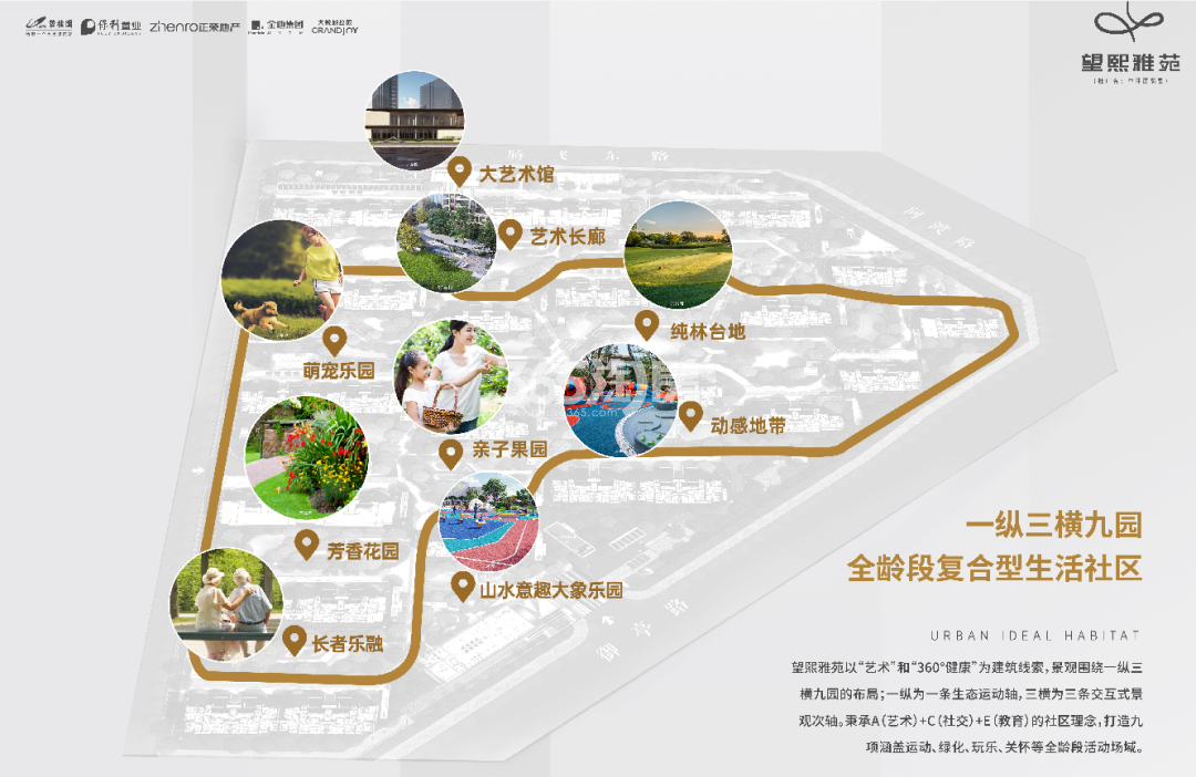 望熙雅苑项目规划效果图