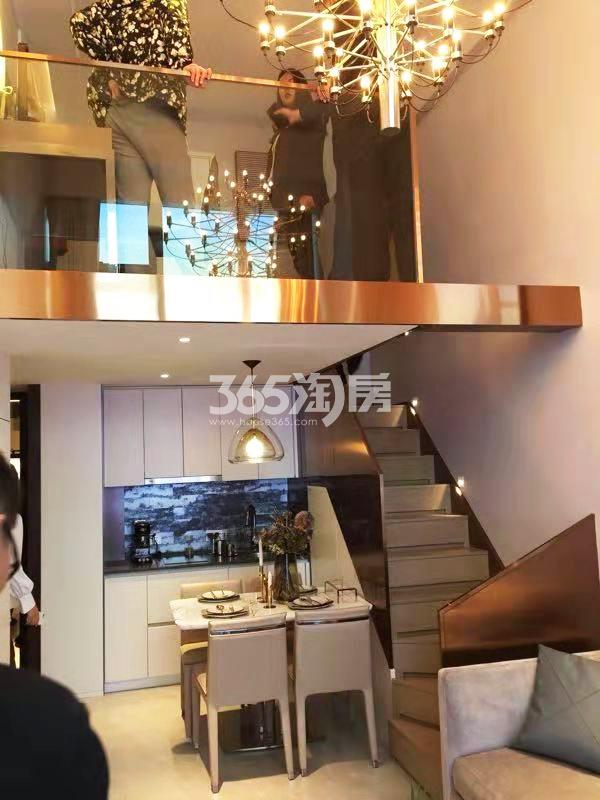 星澳商务中心样板房---客餐厅及二层局部