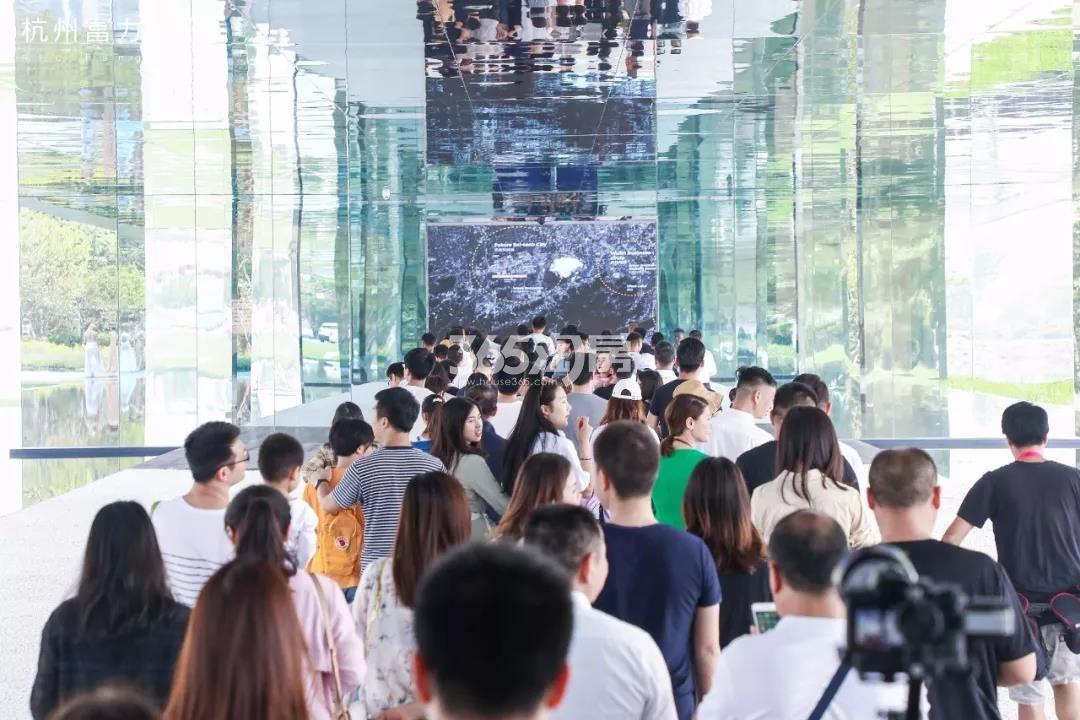 富力中心现场示范区开放（2019.5）