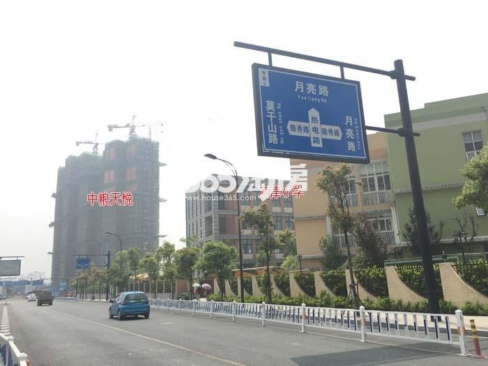 2016年4月杭州大悦城项目住宅“中粮天悦”及周边