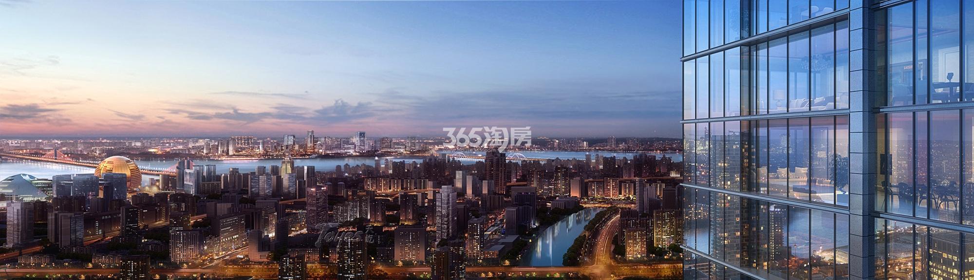 凤起潮鸣高层景观效果图