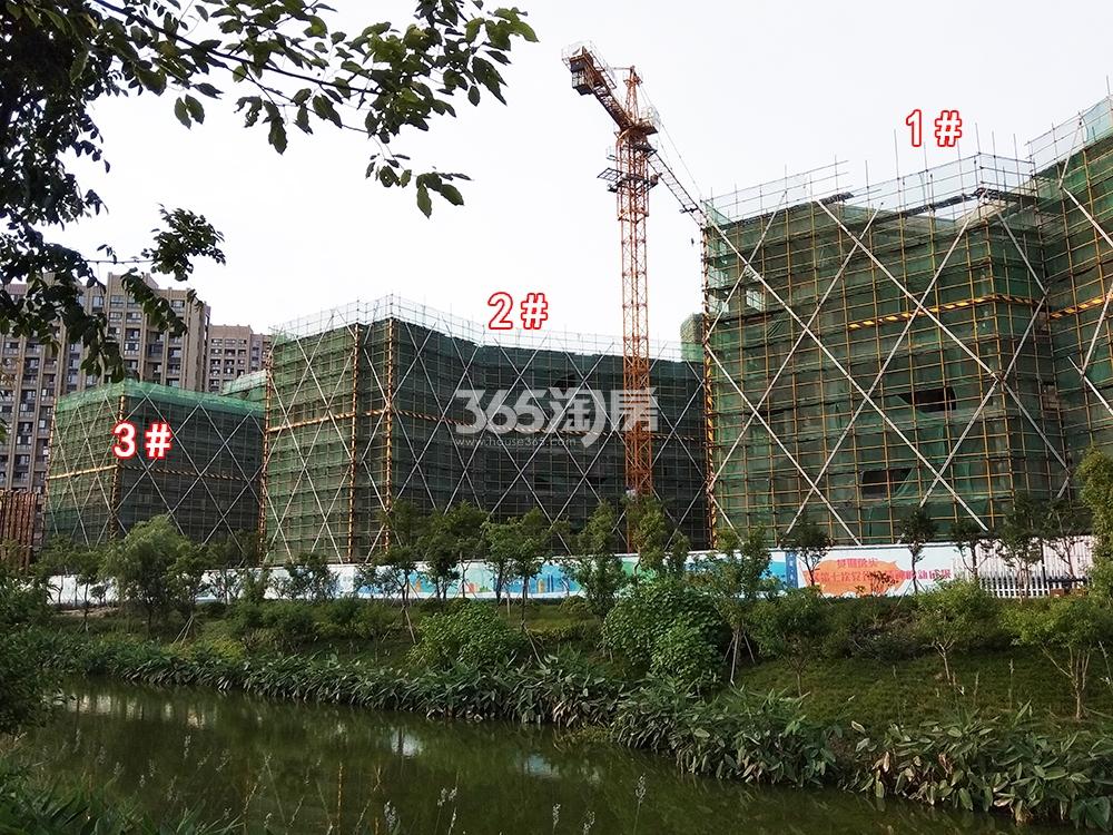 2018年6月底融创宜和园1-3号楼实景
