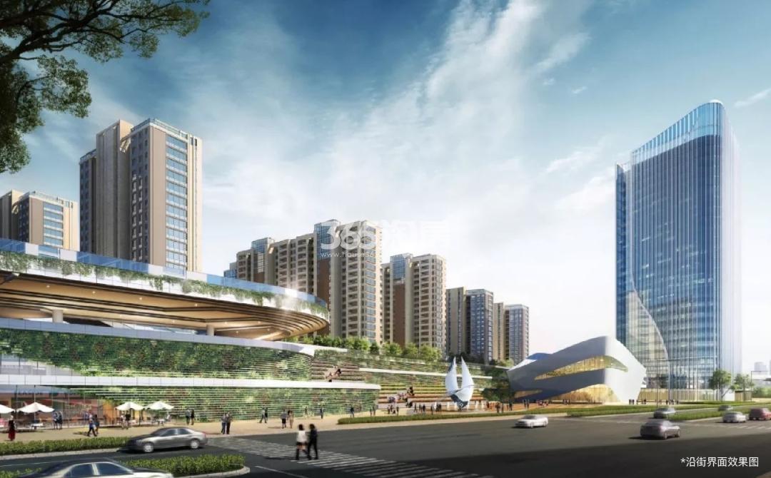 春来晓园沿街界面效果图