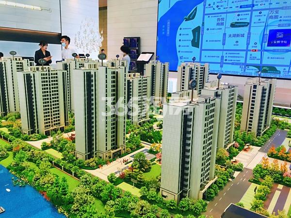 荣熙华庭沙盘实景图