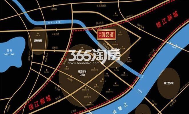 中企艮山府交通图