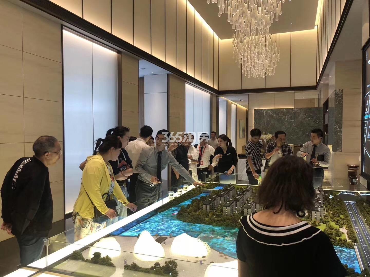 景瑞镜溪绿汀项目售楼处实景图（2019.9）
