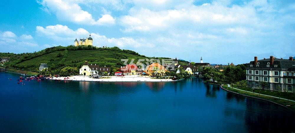 天都城天都公园实景图
