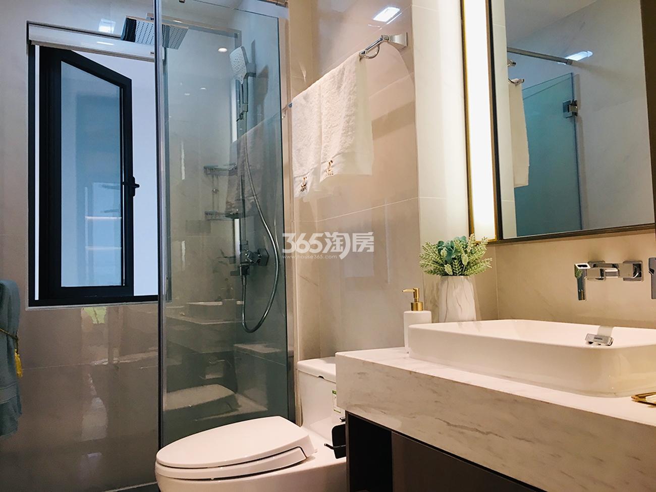 蔚宸悦城A1户型约95㎡样板房—次卫