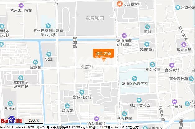 金汇之城区位图