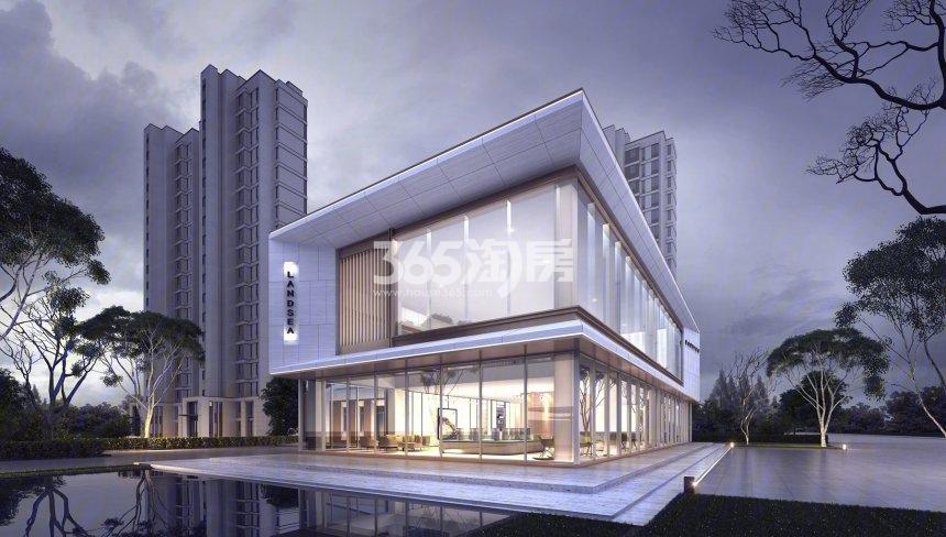 和风熙华雅苑售楼处外观效果图