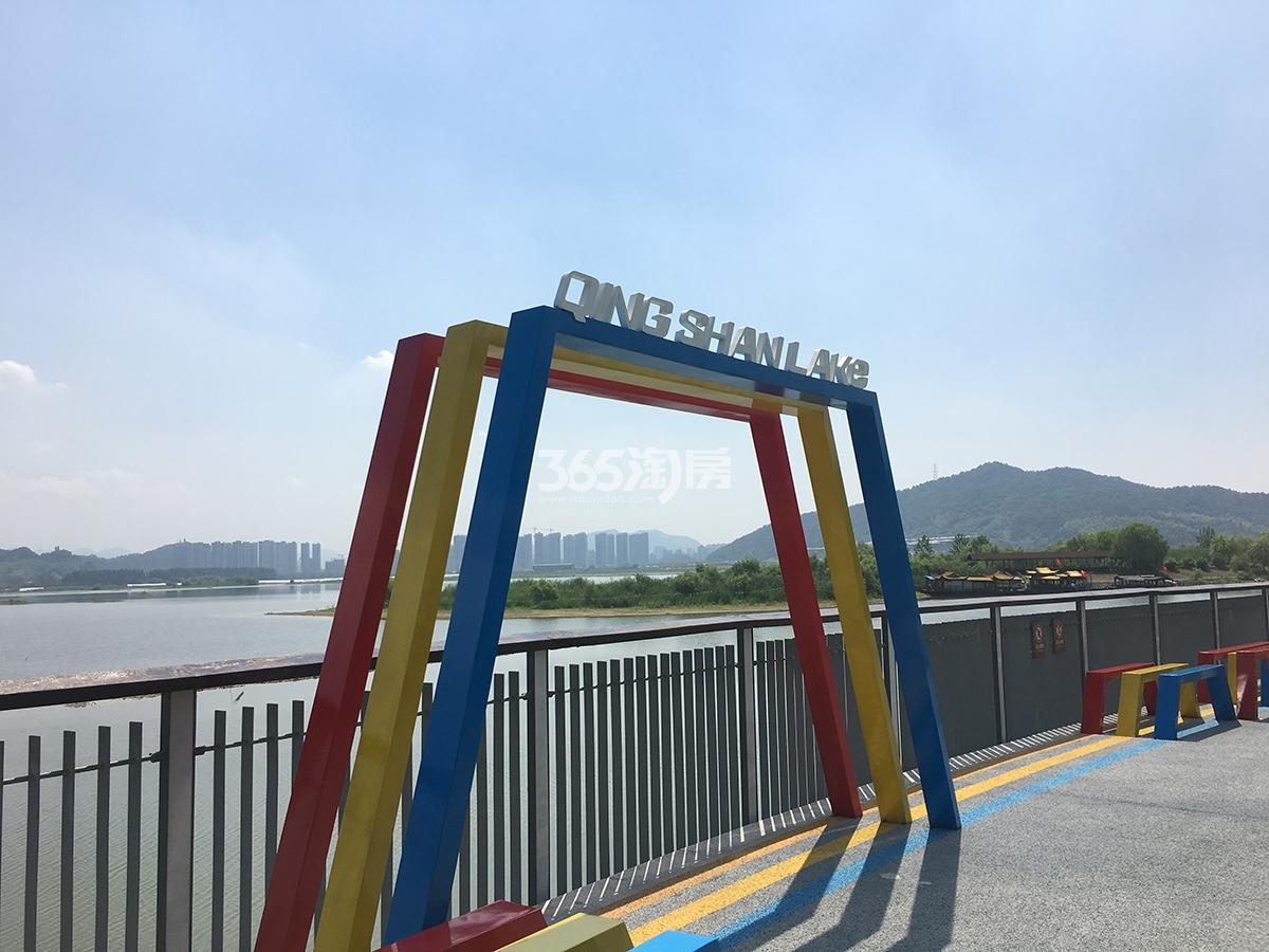 青山湖景区实景