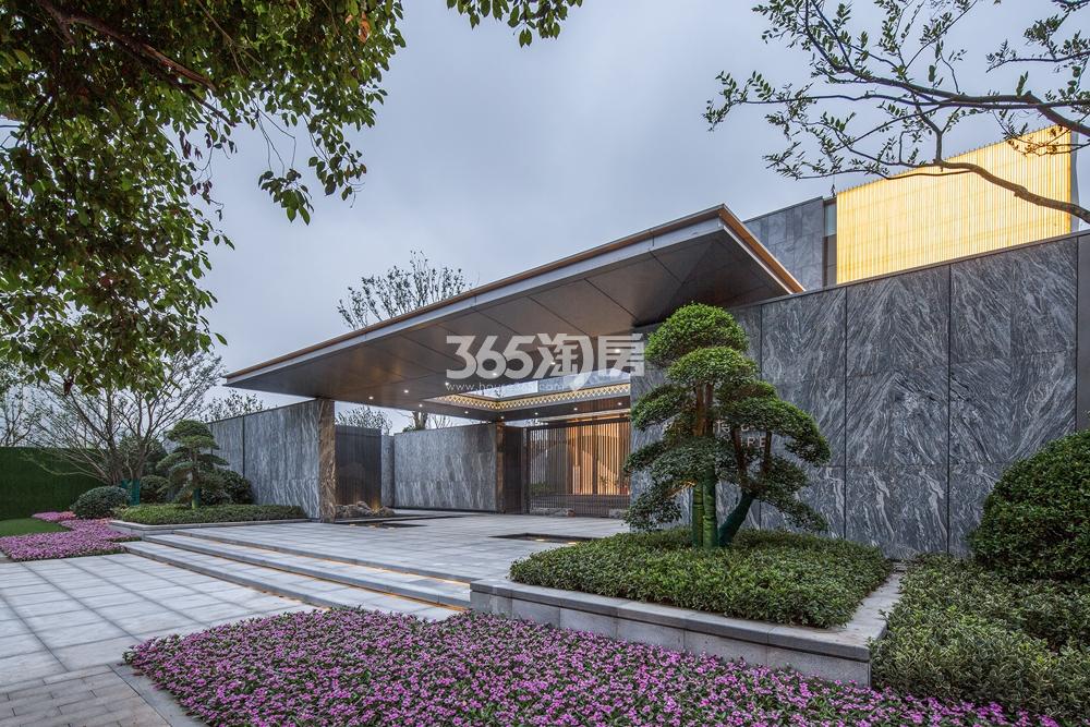 招商招商招商闻博花城售楼处实景图（2019年7月摄）