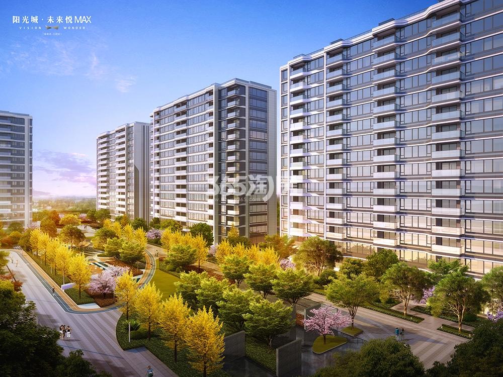 阳光城未来悦MAX景观效果图
