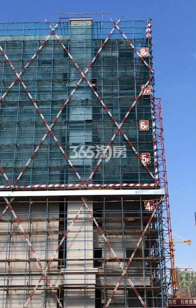 2018年8月联发藏珑玉墅1号楼实景