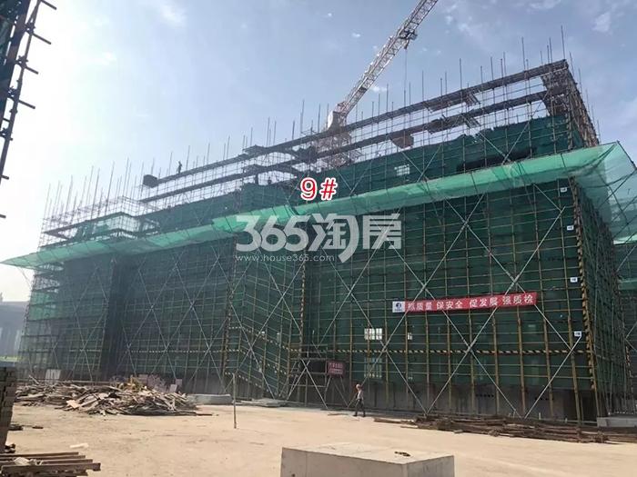 璞丽东方项目9号楼施工进程（2018.4）