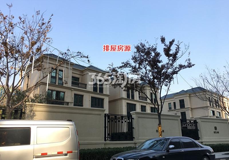 景瑞阳光城法兰公园排屋实景图（2017.12）