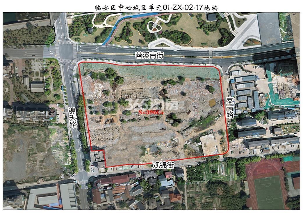 广州敏捷临安中心城区宅地红线图
