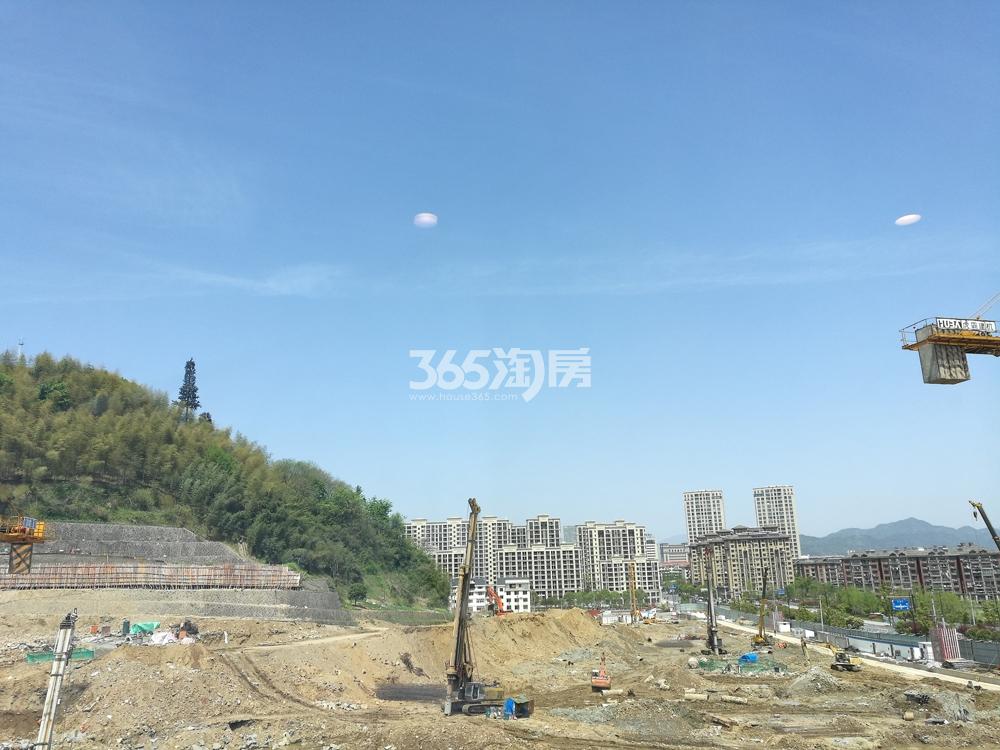吴越府工地实景图（2018.4摄）