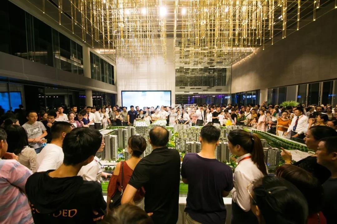 2018年9月1日和光尘樾轩销售展示中心开放现场