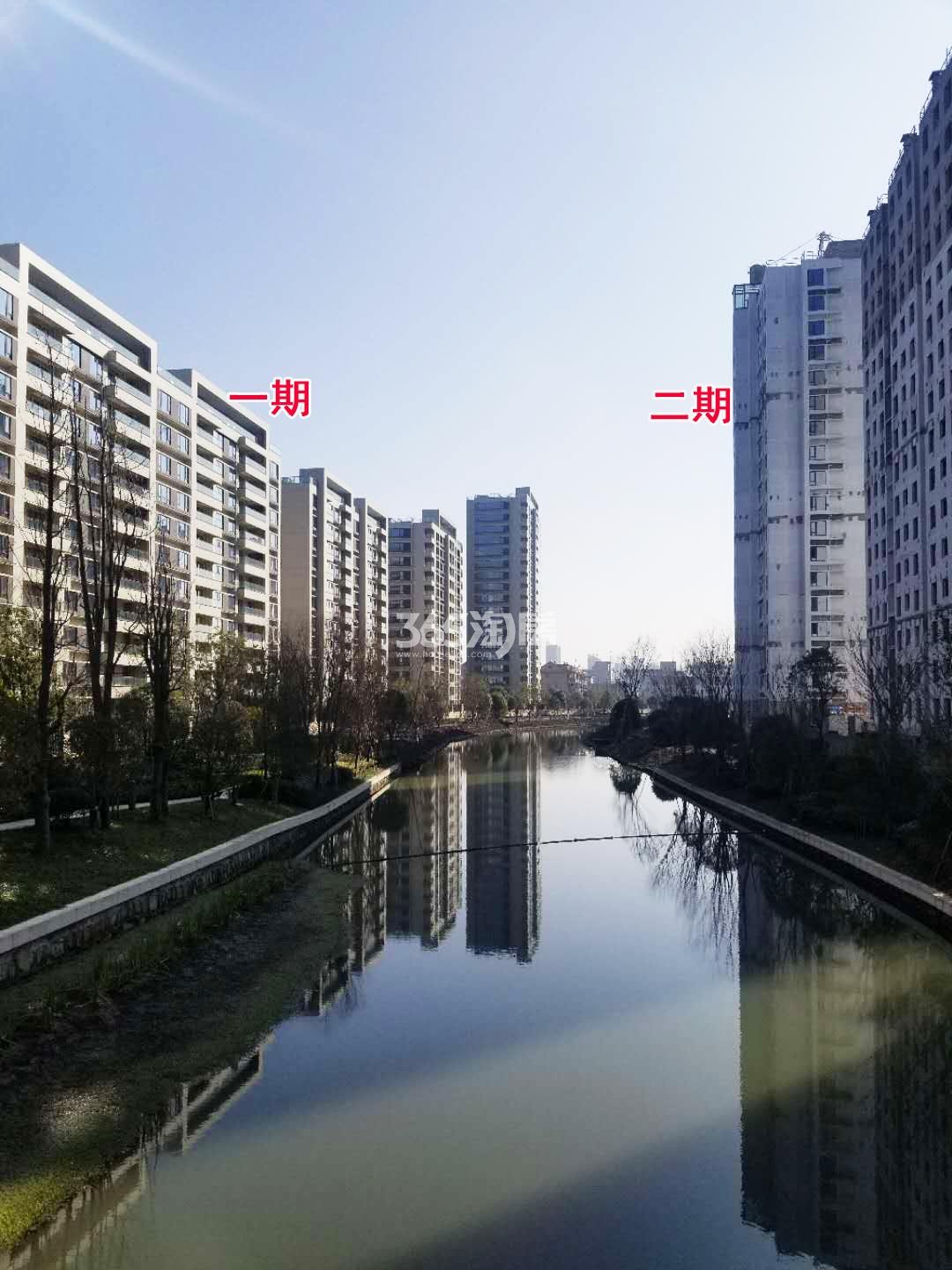 2018年2月底万科杭宸一、二期实景
