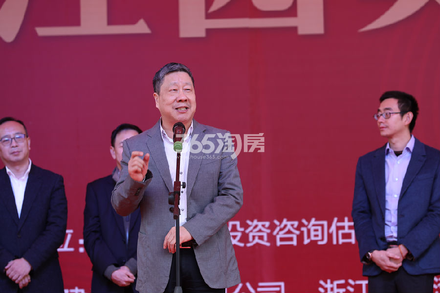 2019年3月6日仁恒滨江园开工奠基现场