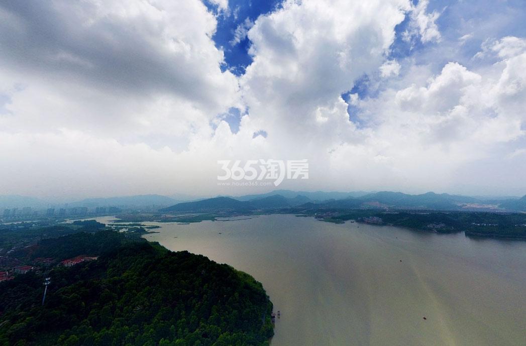 青山湖航拍