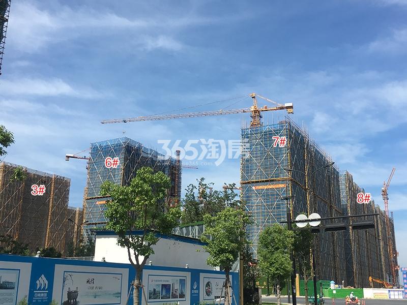 阳光城未来悦3、6-8号楼实景图（2018.7）