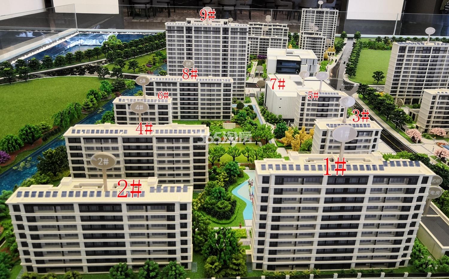 绿城象屿观澜逸品13地块-北沙盘