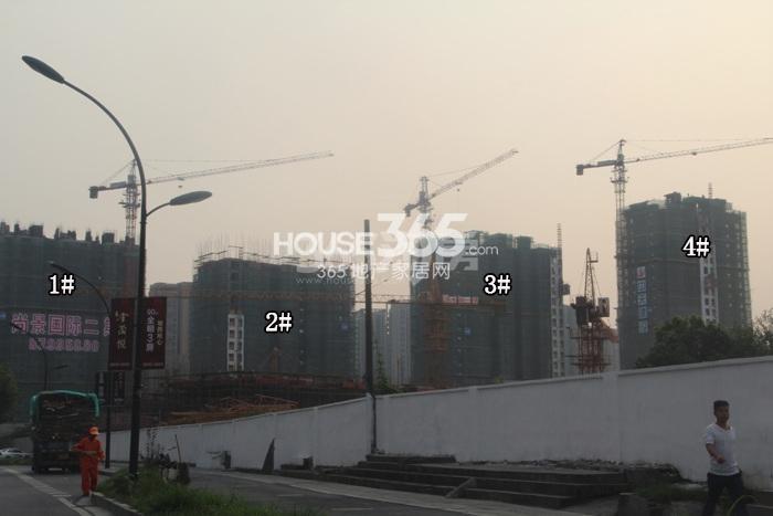 2015年8月天阳尚景国际实景--二期1-4号楼