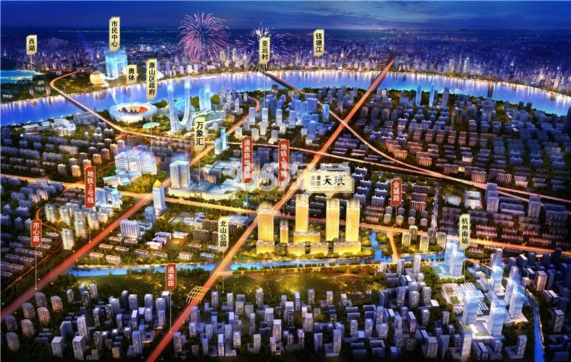 天琅府鸟瞰图