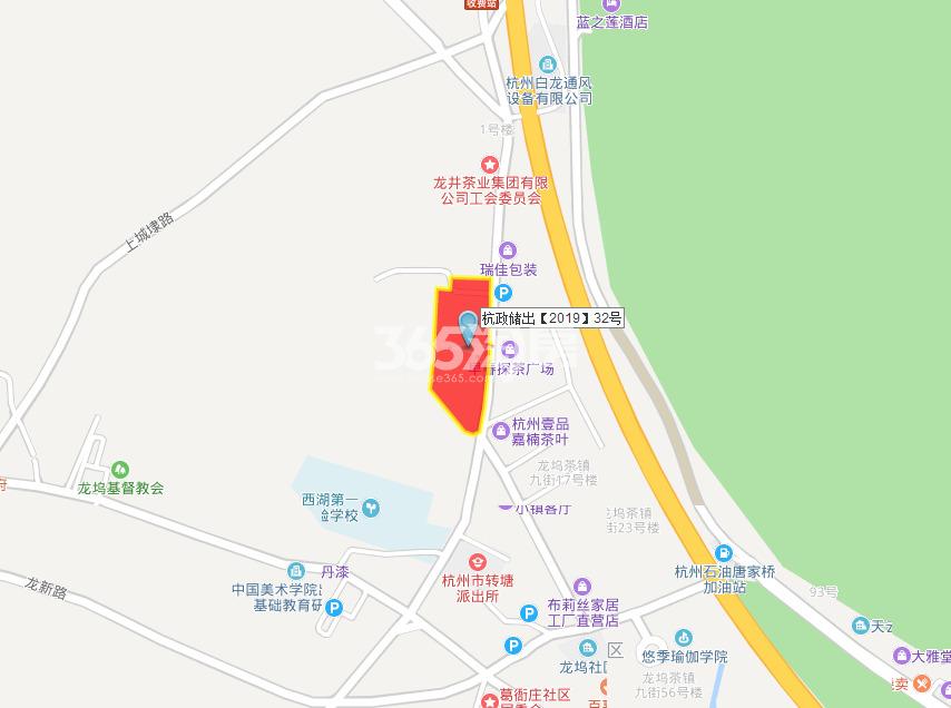 龙坞茗筑交通图