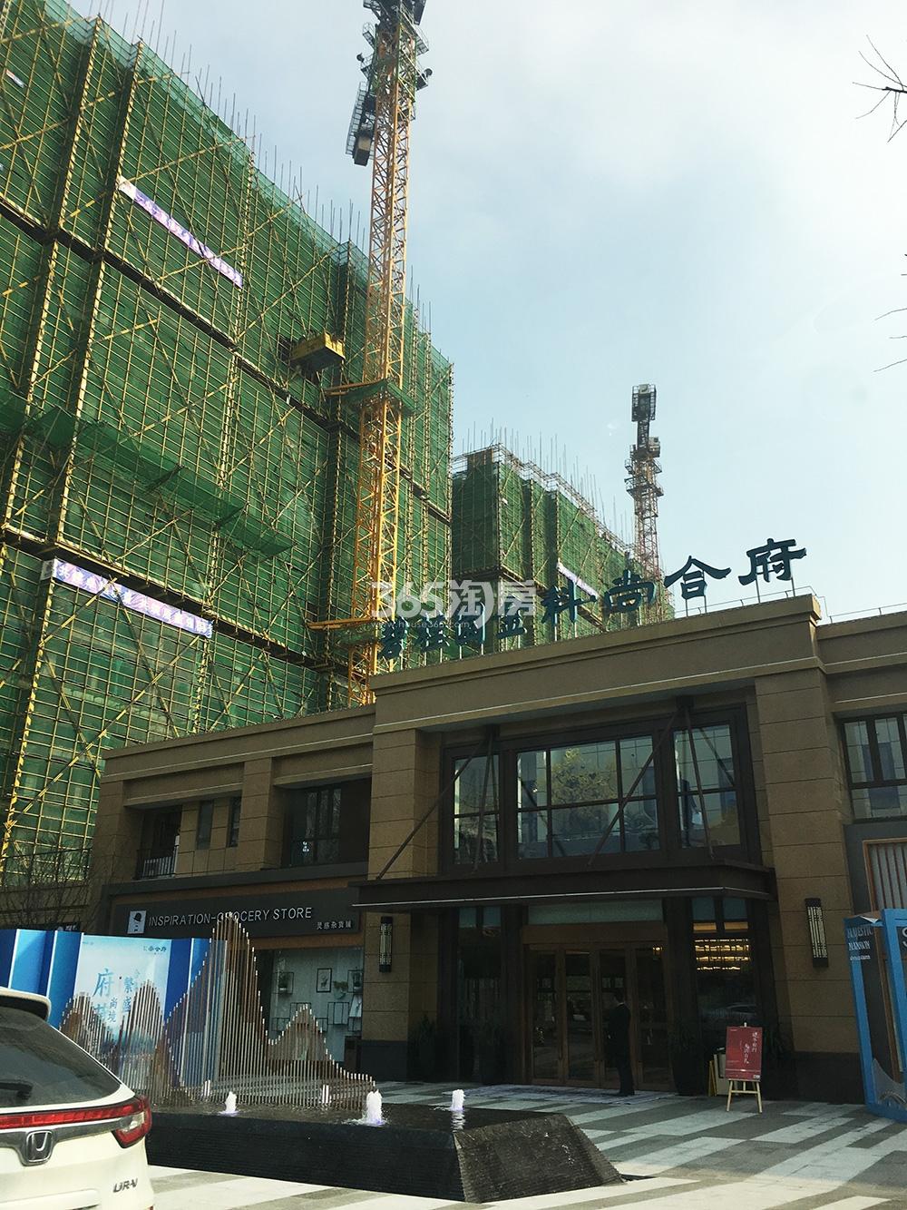 2018年12月碧桂园金科尚合府售楼处实景