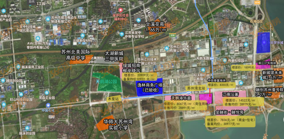 吴中太湖新城二期控规调整、大型综合体落地，板块内楼盘看涨！-苏州365淘房