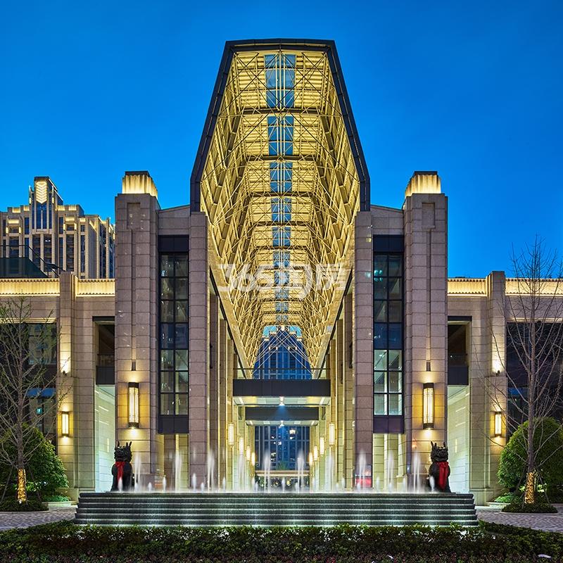 理想世纪金座项目入口处实景图