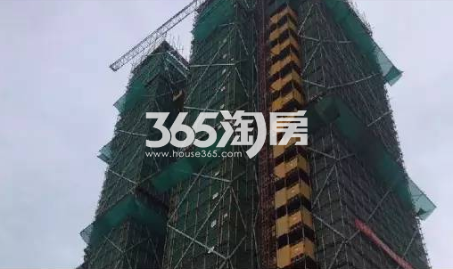 阳光城丽兹公馆7#施工实景图 2017年6月摄